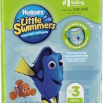 HUGGIES Little Swimmers Disposable Swim Diapers, Size 3 Small, 12 Count